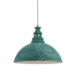 ΚΡΕΜΑΣΤΟ ΦΩΤΙΣΤΙΚΟ 1ΧΕ27 ΜΕΤΑΛΛΙΚΟ ΠΡΑΣΙΝΟ ΑΝΤΙΚΕ Φ50ΧΗ145CM NEVADA