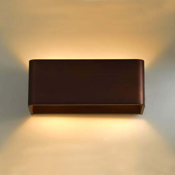 ΕΠΙΤΟΙΧ. LED ΑΠ ΞΥΛΟΥ UPDOWN PARALLEL 2X3W 230V 3000K 30000h NEPHELE - Image 2