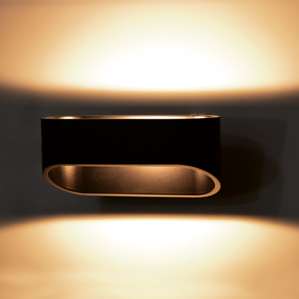 ΕΠΙΤΟΙΧΙΟ Φ/Σ LED ΑΠΟΧΡ.ΞΥΛΟΥ UP-DOWN 1X3W 230V 3000K 30000h NEPHELE - Image 2