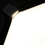 LED HP WALL LUMINAIRE 3W 110LM 89° 230V AC 3.000K DARK GREY CRI80 IP65 30.000HRS - Image 2