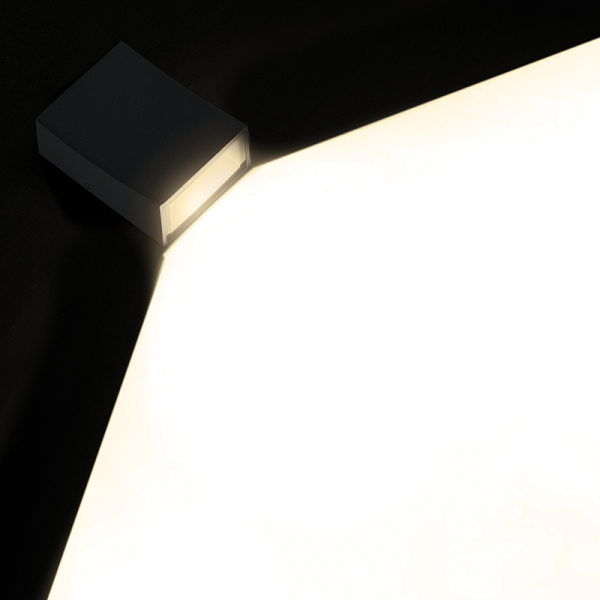 LED HP WALL LUMINAIRE 3W 110LM 89° 230V AC 3.000K DARK GREY CRI80 IP65 30.000HRS - Image 2