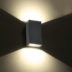 LED HP WALL LUMINAIRE 6W 180LM 89° 230V AC 3.000K DARK GREY CRI80 IP65 30.000HRS - Image 2