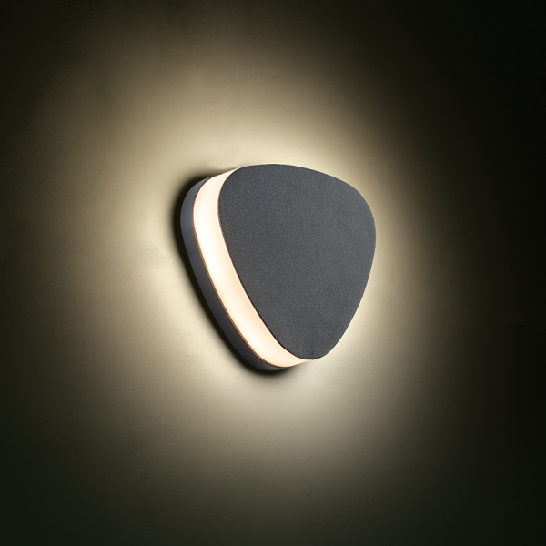 LED SMD WALL LUMINAIRE 10W 320LM 68° 230V AC 3.000K DARK GREY CRI80 IP65 30.000HRS - Image 2