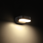 LED SMD WALL LUMINAIRE 7W 320LM 100° 230V AC 3.000K DARK GREY CRI80 IP54 30.000HRS - Image 2