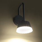 LED SMD WALL LUMINAIRE 10W 400LM 85° 230V AC 3.000K DARK GREY CRI80 IP54 30.000HRS - Image 2