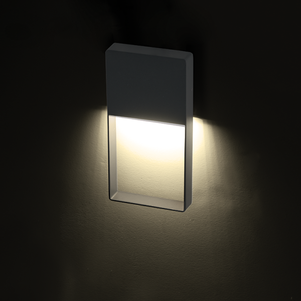 LED SMD WALL LUMINAIRE 4W 240LM 120° 230V AC 3.000K DARK GREY CRI80 IP54 30.000HRS - Image 2