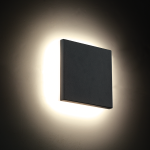 LED SMD WALL LUMINAIRE 8W 450LM 110° 230V AC 3.000K DARK GREY CRI80 IP54 30.000HRS - Image 2