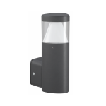 LED SMD WALL LUMINAIRE 7W 410LM 340° 230V AC 3.000K DARK GREY CRI80 IP54 30.000HRS