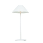 LED SMD TABLE BATTERY LUMINAIRE 3W 140LM  3.000K MATT WHITE 270°  CRI80 IP54