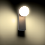 LED SMD WALL LUMINAIRE 10W 580LM 110° 230V AC 3.000K DARK GREY CRI80 IP54 30.000HRS - Image 2