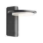 LED SMD WALL LUMINAIRE 13W 780LM 145° 230V AC 3.000K DARK GREY CRI80 IP65 30.000HRS