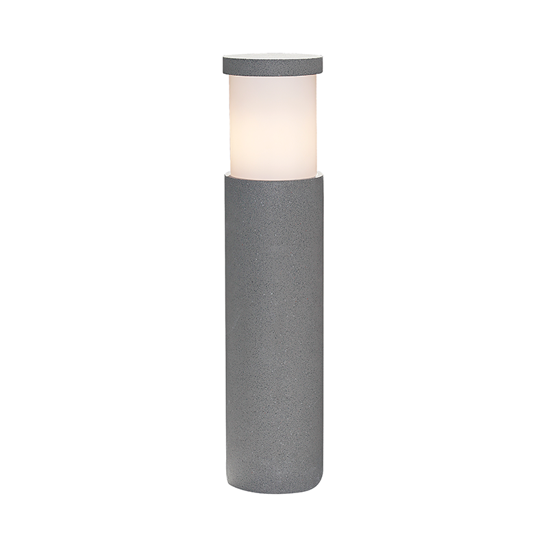 MK031B-560 ΦΩΤΙΣΤΙΚΟ ΚΗΠΟΥ 560MM IP65 Ε27 Max.7W ΜΑΥΡΟ ΤΣΙΜΕΝΤΟ & PC ΚΑΛΥΜΜΑ - Image 1