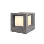 ΦΩΤΙΣΤΙΚΟ ΚΗΠΟΥ 200MM IP65 Ε27 Max.7W ΜΑΥΡΟ ΤΣΙΜΕΝΤΟ & PC ΚΑΛΥΜΜΑ