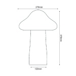 LED SMD POST LUMINAIRE 10W 850LM 230V AC 3.000K RA80 IP65 30.000HRS WHITE CEMENT - Image 2
