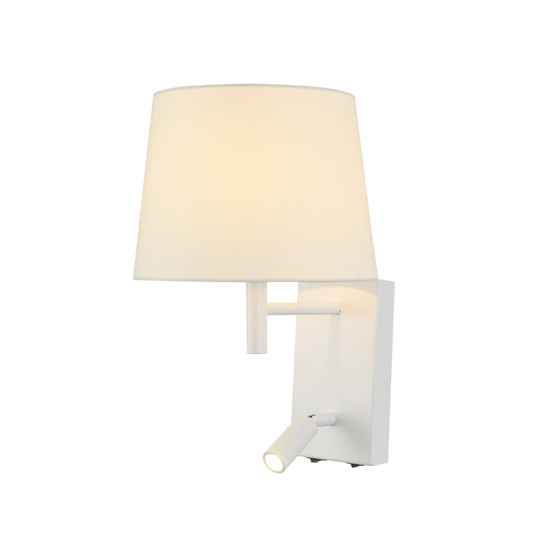 OD5617WLED ΜΕΤΑΛ. ΑΠΛΙΚΑ 1XE27+3WLEDΚΕΦΑΛΗ ΜΑΤ ΛΕΥΚΗ, ΚΑΠ.ΛΕΥΚΟ+ΔΙΑΚΟΠΤ NARKISSOS - Image 1
