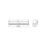 LED T5 LIGHT ON-OFF 5W 300mm 4000K 400Lm 230V 180° Ra80 - Image 2