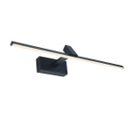 ΕΠΙΤΟΙΧΟ Φ/Σ LED 8W 3000K 520LM MIRAR ΜΑΥΡΟ ΜΕΤ/ΚΟ IP20 50X16,5X7,5CM