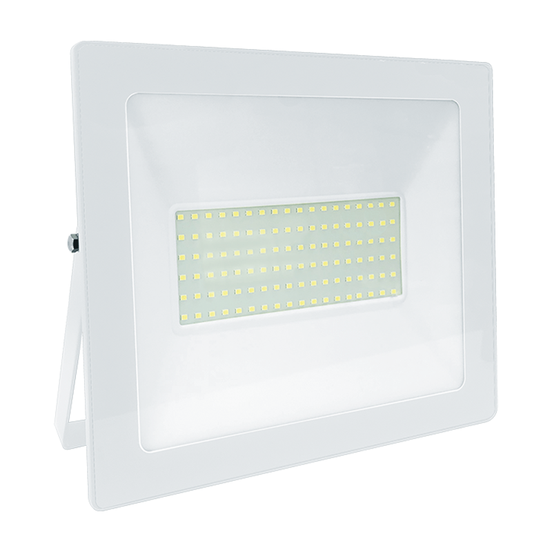 Q10040W WHITE LED SMD FLOOD LUMINAIRE IP66 100W 4000K 8600Lm 230V RA80 - Image 1