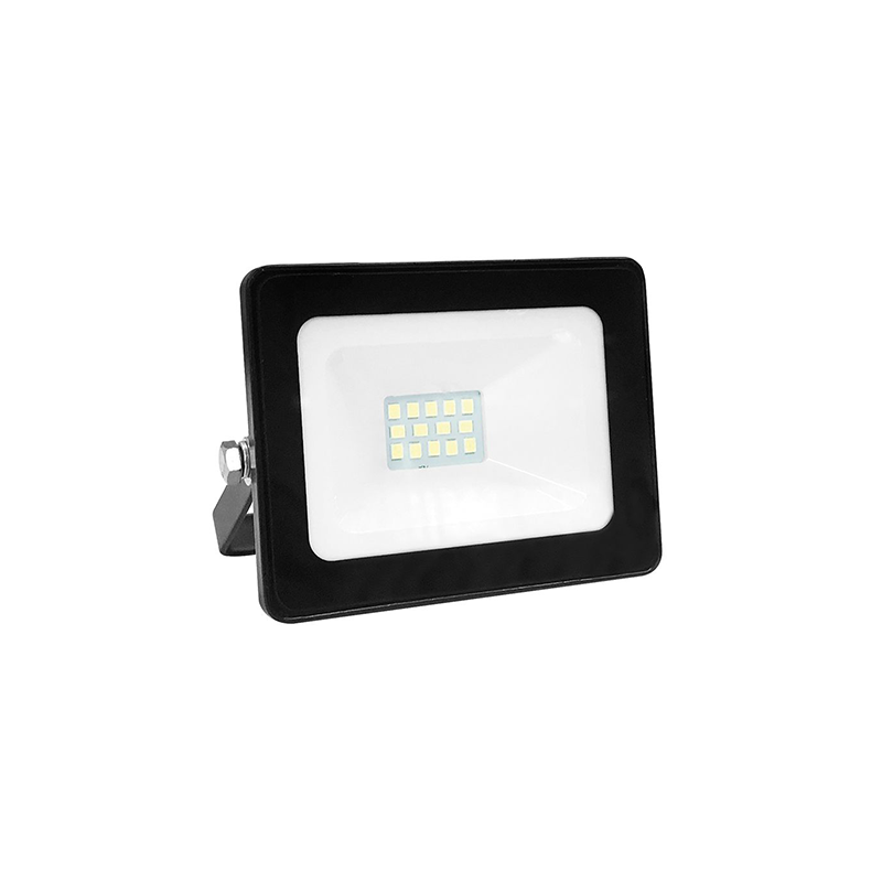 Q1040DC BLACK LED SMD FLOOD LUMINAIRE IP66 10W 4000K 850Lm 12-24V DC RA80 - Image 1