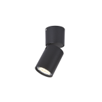 ΕΠΙΤΟΙΧΟ Φ/Σ 1XGU10 ΜΑΥΡΟ ΑΛΟΥΜΙΝΙΟ D5,5XH13CM ELITIS