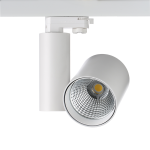 WHITE LED TRACK LIGHT 30W 4000K 4WIRES 38° 2800LM 230V Ra80