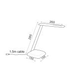 ΛΕΥΚΟ ΦΩΤΙΣ.ΓΡΑΦΕΙΟΥ LED 6W 480Lm Dimmabl 3.000K/6.000Κ 230V FUTUR - Image 2