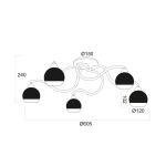 ΟΡΟΦΗΣ ΓΥΑΛΙ ΧΡΩΜΙΟ - ΔΙΑΦΑΝΕΣ 5ΧE27 ALIEN - Image 2