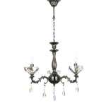 ΚΡΕΜΑΣΤΟ ΦΩΤΙΣΤΙΚΟ 3ΧΕ14 ΜΕΤΑΛΛΙΚΟ ΜΠΡΟΝΖΕ+ΚΡΥΣΤΑΛΛΟ Φ54ΧΗ130CM SARTO