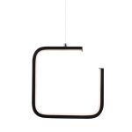 ΚΡΕΜΑΣΤΟ ΦΩΤΙΣΤΙΚΟ LED 8W 3000K 780LM ΜΑΥΡΟ ΜΕΤΑΛΛΙΚΟ 22X11XH129CM EUCLID1