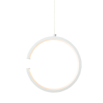 ΚΡΕΜΑΣΤΟ ΦΩΤΙΣΤΙΚΟ LED 8W 3000K 750LM ΛΕΥΚΟ ΜΕΤΑΛΛΙΚΟ 22X11XH129CM EUCLID3