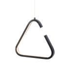 ΚΡΕΜΑΣΤΟ ΦΩΤΙΣΤΙΚΟ LED 7W 3000K 725LM ΜΑΥΡΟ ΜΕΤΑΛΛΙΚΟ 23X11XH128CM EUCLID2