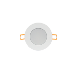 LED SPOT IP65 WHITE ROUND 5W 4.000K 230V AC 410Lm 120° Ra80