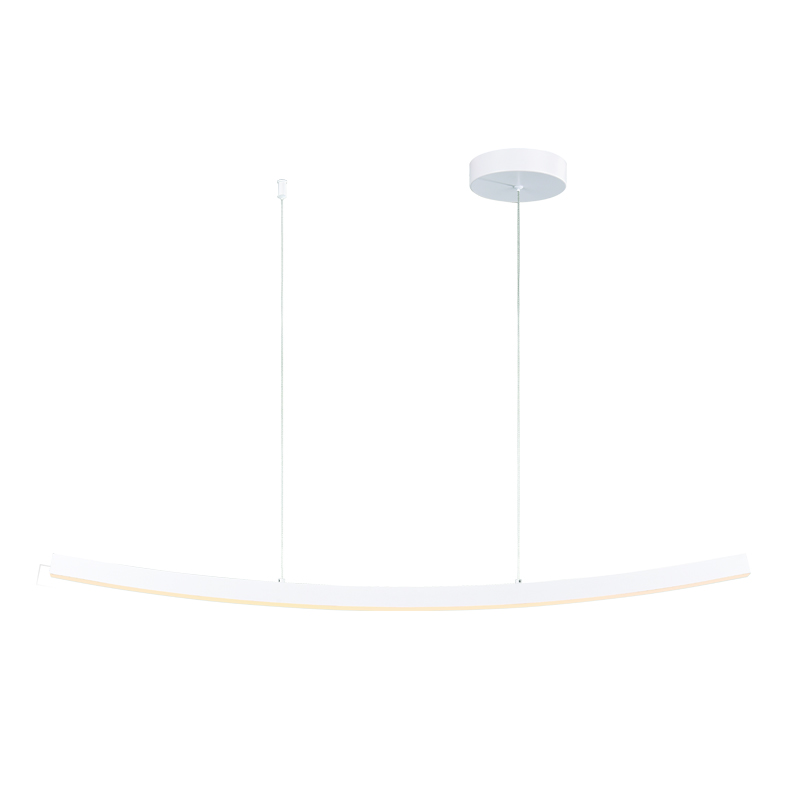 YL1721LEDPWH ΚΡΕΜΑΣΤΟ ΦΩΤΙΣΤΙΚΟ LED 20W 3000K 1400LM NAAVA ΛΕΥΚΟ ΑΛΟΥΜΙΝΙΟ IP20 102X15X110CM - Image 1