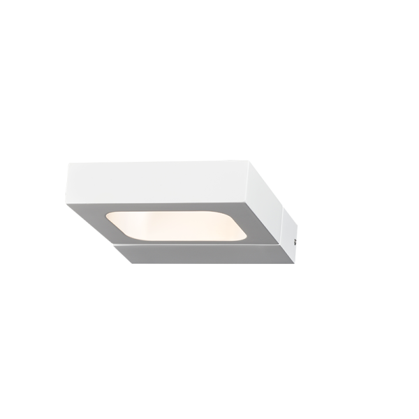 ΕΠΙΤΟΙΧΟ Φ/Σ LED 6W 3000K ΑΛΟΥΜΙΝΙΟ ΛΕΥΚΟ 14,5X13X3CM CYCLOP - Image 2