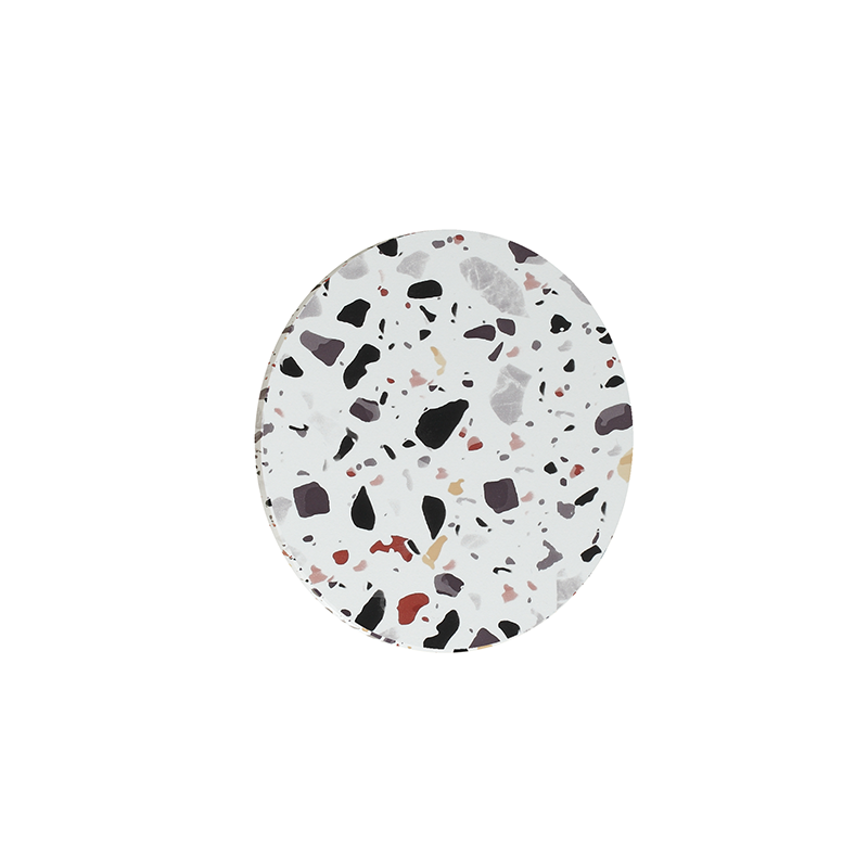 ZM1705LEDWT ΕΠΙΤΟΙΧΟ Φ/Σ LED 5W 3000Κ 400LM TERRAZZO MDF ΚΥΚΛΟΣ Φ14ΧΗ3,6CM ECLIPSE - Image 1
