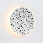ΕΠΙΤOIXO Φ/Σ LED 15W 3000Κ 1200LM TERRAZZO MDF ΚΥΚΛΟΣ Φ30ΧΗ3,6CM ECLIPSE - Image 2