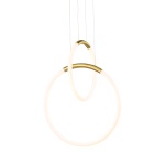 ΚΡΕΜΑΣΤΟ ΦΩΤΙΣΤΙΚΟ LED 24W 3000K 1680LM VENUS ΟΡΕΙΧΑΛΚΟ ΜΕΤ/ΚΟ IP20 40X30XH164CM