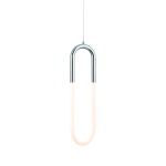 ΚΡΕΜΑΣΤΟ ΦΩΤΙΣΤΙΚΟ LED 8W 3000K 560LM VENUS ΧΡΩΜΙΟ ΜΕΤ/ΚΟ IP20 15Χ2,3ΧH230CM