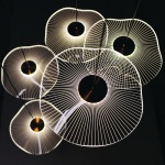 ΚΡΕΜΑΣΤΟ ΦΩΤΙΣΤΙΚΟ LED 25W 3000K 1750LM NINFEA ΟΡΕΙΧΑΛΚΟ ΜΕΤ/ΚΟ IP20 D55XH260CM - Image 2