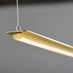 ΚΡΕΜΑΣΤΟ ΦΩΤΙΣΤΙΚΟ LED 20W 3000K 1600LM ΟΡΕΙΧΑΛΚΟ ΑΛΟΥΜΙΝΙΟ 100Χ5ΧH150CM ATLANTIS - Image 2