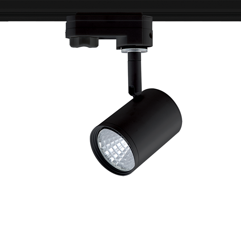ZUNO740B4 BLACK LED TRACK LIGHT 7W 4000K 4WIRES 24° 540LM 230V Ra80 - Image 1