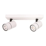 ΣΠΟΤ ΜΠΑΡΑ ΔΙΠΛΗ 2XGU10 MAX 8W ΛΕΥΚΗ-ΜΑΥΡΗ ARTE ILLUMINA ALINE