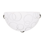 ΑΠΛΙΚΑ ΤΟΙΧΟΥ Φ30 1XΕ27 Max 15W ΛΕΥΚΟ-ΝΙΚΕΛ  ARTE ILLUMINA LEIA