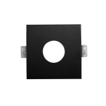 ΣΠΟΤ Νο619 ΤΕΤΡΑΓΩΝΟ ΣΤΡΟΓΓΥΛΟ ΜΑΥΡΟ ΑΛΟΥΜΙΝΙΟΥ 88x88