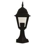 ΚΟΛΩΝΑΚΙ ΔΑΠΕΔΟΥ ΑΛΟΥΜΙΝΙΟΥ ΤΕΤΡΑΓΩΝΟ ΜΑΥΡΟ E27 ARTE ILLUMINA