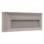 ΑΠΛΙΚΑ ΤΟΙΧΟΥ LED SLIM 2W IP65 220-240V 3000K 230X80X27mm ΓΚΡΙ PRO ARTE ILLUMINA