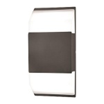 ΑΠΛΙΚΑ ΤΟΙΧΟΥ LED 5W 90X40X185 3000K IP54 ΜΑΥΡΗ PRO ARTE ILLUMINA