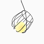 ΦΩΤΙΣΤΙΚΟ ΣΠΙΡΑΛ  Φ360 ΜΑΥΡΟ  ARTE ILLUMINA NAXOS