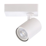 ΣΠΟΤ ΤΟΙΧΟΥ ΜΟΝΟ ΣΤΡΟΓΓΥΛΟ GU10 Φ60X120X135 ΛΕΥΚΟ ARTE ILLUMINA