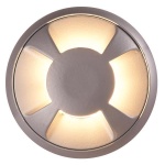 ΦΩΤΙΣΤΙΚΟ ΔΑΠΕΔΟΥ ΕΞΩΤΕΡΙΚΟ 4F LED 3W IP65 12V Φ68X24mm ΜΑΥΡΟ PRO ARTE ILLUMINA